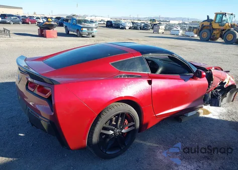 2015 Chevrolet Corvette Stingray Z51 from USA, damaged, VIN 1G1YK2D72F5120581